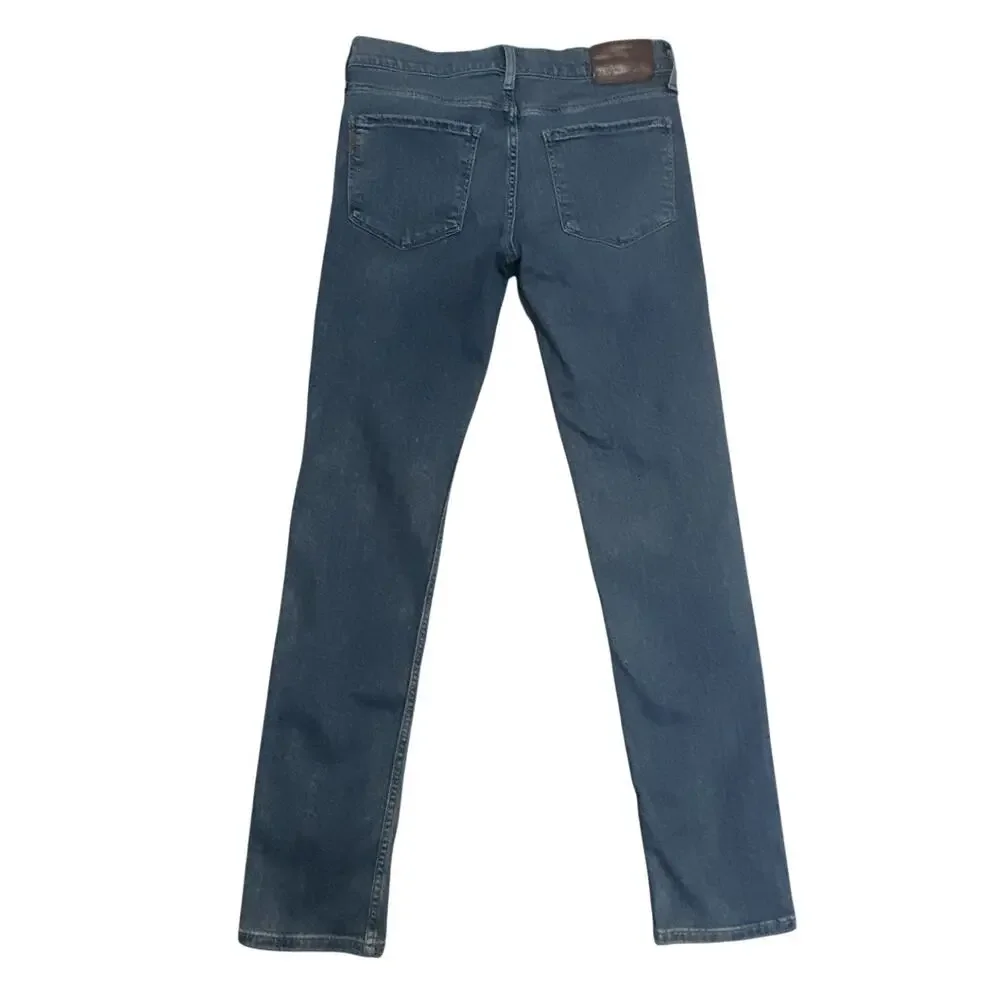 Paige Lennox Slim Straight Men's Jeans Size 29 Dark Wash Stretch Denim Casual